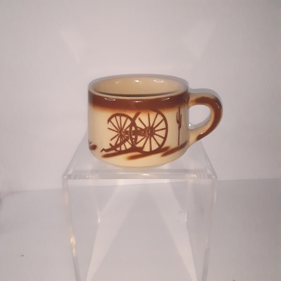 VINTAGE 40s Tepko Broken Wagon Wheel Luncheon Set - Picture 10 of 16